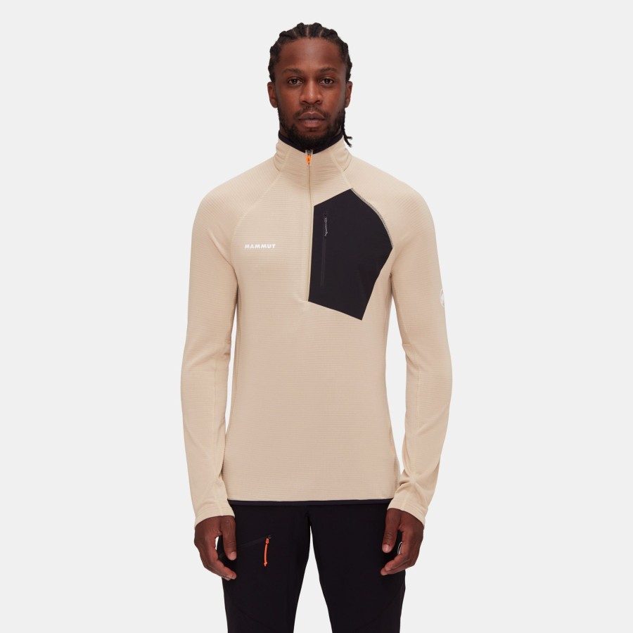 Tops | Buccellati Aenergy Light Ml Half Zip Pull Men